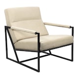 thumbnail of CHRIS lounge stoel Cocktail stoel Gestoffeerde stoel met armleuningen Beige