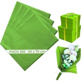 thumbnail of 250 Blatt Mintgrünes Seidenpapier 50x75 cm – Für Geschenkverpackungen, Dekoration, Blumen und DIY