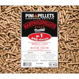 thumbnail of 15 kg Hardhout pellets PINI No. 1 BBQ Classic grillpellets voor grillen, roken, ook voor pizzaovens met pelletbediening