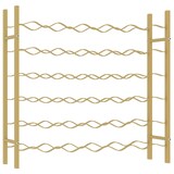 thumbnail of vidaXL Weinregal für 36 Flaschen Golden Metall