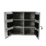 thumbnail of Caja fuerte con cerradura digital con 6 compartimentos