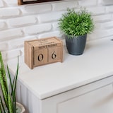 thumbnail of WellHome - Koloniale houten kalender 7,5x5x11cm