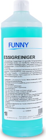 thumbnail of Funny Essigreiniger | phosphatfrei | 12 x 1 Liter Flaschen