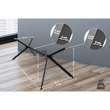 thumbnail of Tafelpoten Cascada zwart/L