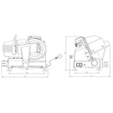 thumbnail of EASYLINE Aufschnittmaschine 195, 415 x 377 mm
