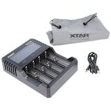 thumbnail of Xtar VX4 Ladegerät, lädt 1,5V, 3,7V Li-Ion Akkus, 3,2V LiFePO4 und 1,2V NiMH Akkus, ohne Netzteil