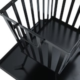 thumbnail of TAINO Vuurkorf vierkant met vonkenscherm voet garden outdoor staal zwart