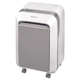thumbnail of Fellowes Distruggidocumenti a microframmento LX211, 15 fogli, per piccolo ufficio, cestino 23L, Intellibar e Safesense, sicurezza P-5, bianco, 5050301