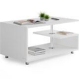 thumbnail of CASARIA® Couchtisch Orlando 95x55x50cm Weiß Holz Wohnzimmertisch