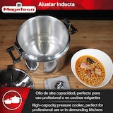 thumbnail of Magefesa Alustar Inducta - Olla Express Tradicional 40L, Aluminio Extra Grueso, Cierre Progresivo, Uso Profesional, Todo Tipo de Fuegos, Inducción