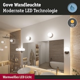 thumbnail of Paulmann Selection Bathroom LED Wandleuchte Gove  IP44  3000K 400lm 230V 5W  Chrom#Satin 71067