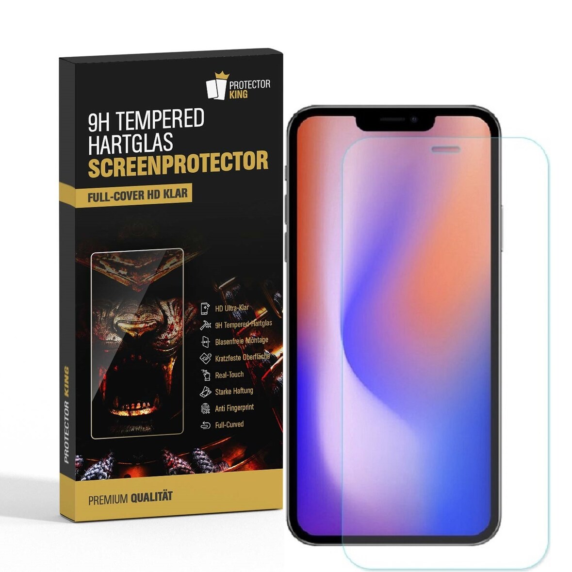 5x 9H Panzerglas für iPhone 12 HD KLAR echtes Tempered Glass Panzerfolie Displayschutz Schutzglas Hartglas Schutzfolie Screen-Protector