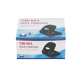 thumbnail of SIGMA Perforadora PU01, metal, negro, 2 agujeros, 25 hojas