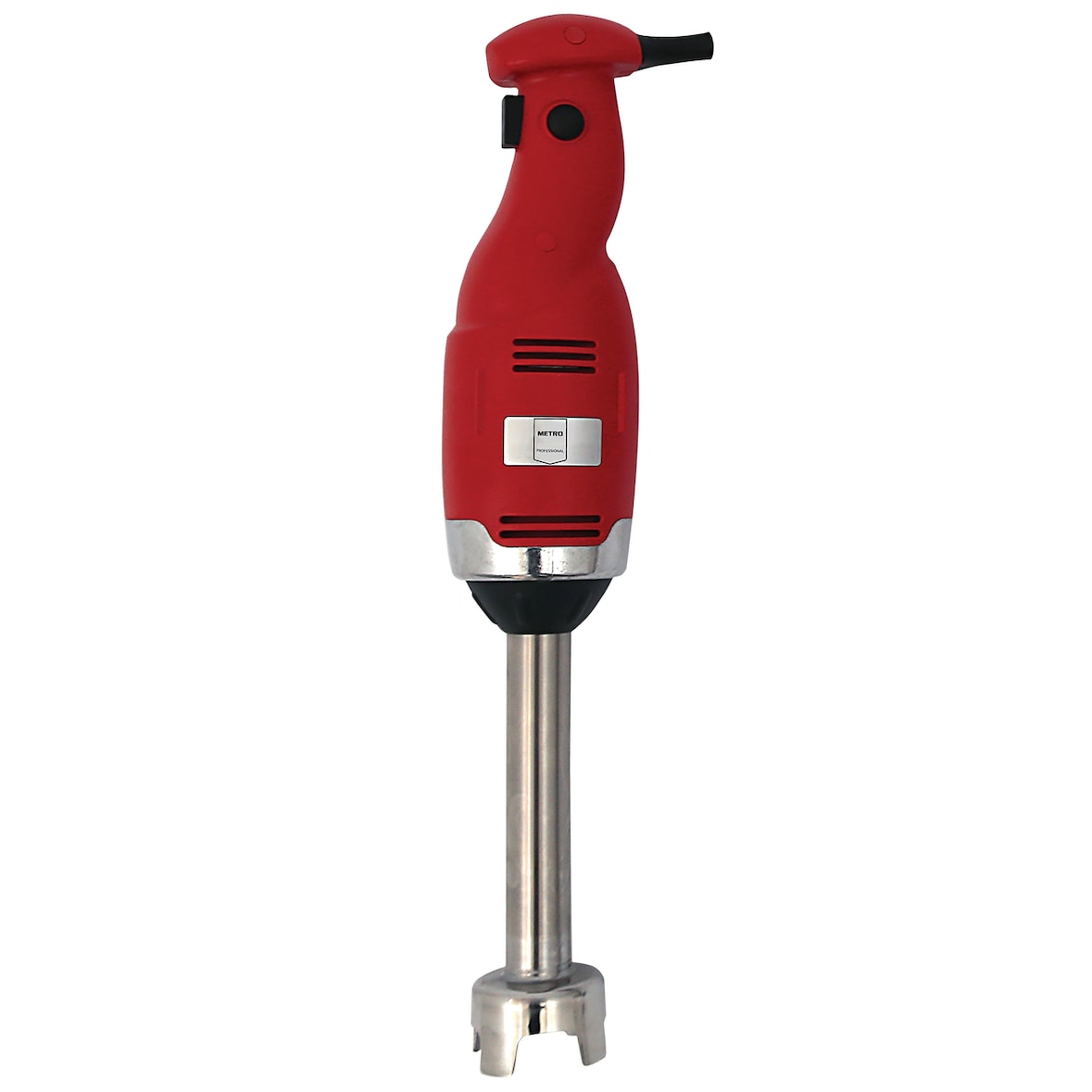 METRO Professional Batidora de mano GSM1010, 250 W, varilla mezcladora fija de 20 cm, rojo, 10 L