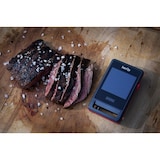 thumbnail of HerQs - Pin PRO - Grillthermometer - Fleischthermometer - inkl. 2 kabellosen Sonden - Grillthermometer mit App - bis 500°C - Bluetooth