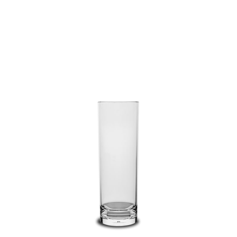 Plastorex - Verre à long drink effet cristal en copolyester, 20cl, Ø 5,2 CM H.15,4 CM