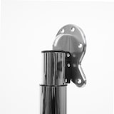 thumbnail of Set van 4 tafelpoten HWC-H35 voor bureau Tafelpoot opklapbaar draaimechanisme in hoogte verstelbaar 70-110cm ~ Inox look