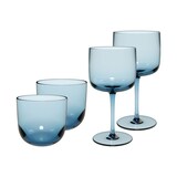 thumbnail of like. by Villeroy & Boch Like Glass Wein- und Wassergläser Set 4-teilig Ice - DS