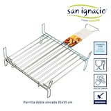 thumbnail of San Ignacio LA DEHESA - Grelha Dupla Zincada 35 x 35cm