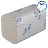 thumbnail of Petits essuie-mains enchevêtrés Scott Essential 6637 - 15 paquets de 340 formats blancs 1 épaisseur