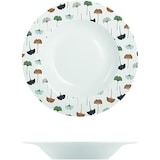 thumbnail of H&H Servizio Tavola 18 Pezzi Ginko in Porcellana Decorata Forma Ala