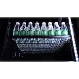 thumbnail of METRO Professional Frigorifico para bebidas GSC2100B-NC, acero/aluminio/vidrio, 120x72.5x206.6cm, 949L, enfr. por ventilación, cerradura, negro