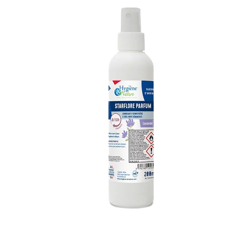 Désodorisant parfumé STARFLORE - Flacon 200ml Lavande - Hygiène Nature