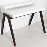 thumbnail of WellHome - Schreibtisch 'Nere' 110x86x75 cm in Weiß und Braun