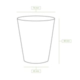 thumbnail of BIOZOYG Pappbecher 1000 Stück 180 ml / 7,5 oz, weiß - Becher für Heißgetränke - Kaffeebecher to go aus Pappe - Einwegbecher, Alternative zu Plastik