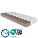 thumbnail of Matratze 90x190 cm, Höhe 18cm,  hochwertiger Bezug aus GREENFIRST Doppeltuch, Kaltschaummatratze 90x190, Härtegrad H5 - bis 150kg, atmungsaktiv