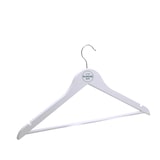 thumbnail of Gruccia appendiabiti con asta appendi pantaloni in legno colore bianco