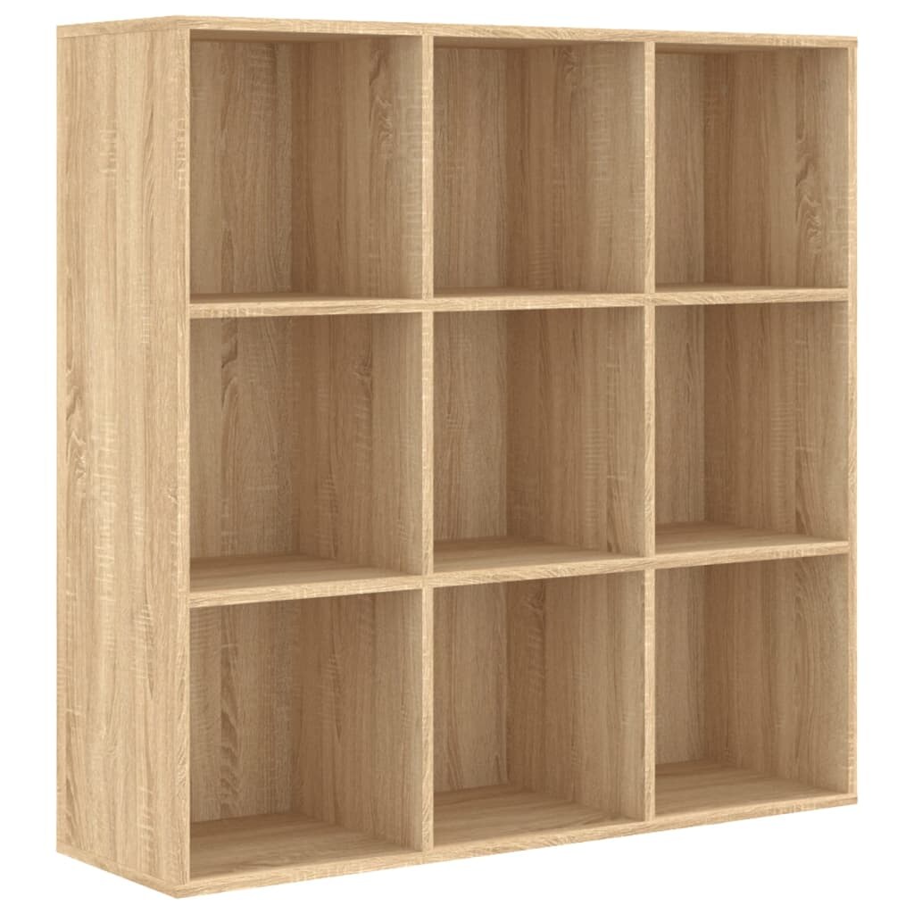 vidaXL Bücherregal Sonoma-Eiche 98x29x97,5 cm Holzwerkstoff