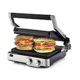 thumbnail of Grill and taste Ariete, griglia elettrica da tavolo con piastre antiaderenti basculanti. Ideale per toast,panini o per grigliate 5 livelli di cottura