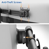 thumbnail of ACT AC8344 Premium Dual Monitorarm | Gasveer | Crossbar | 2 monitoren tot elk 32"en 9Kg | VESA | Kantelen/Roteren/Zwenken | Zwart