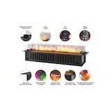 thumbnail of Kamin Einbau Wasserdampfbrenner LED Multicolor 70 cm INVAPO INSERT