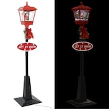 thumbnail of Weihnachts-Straßenlampe mit Weihnachtsmann 180 cm LED