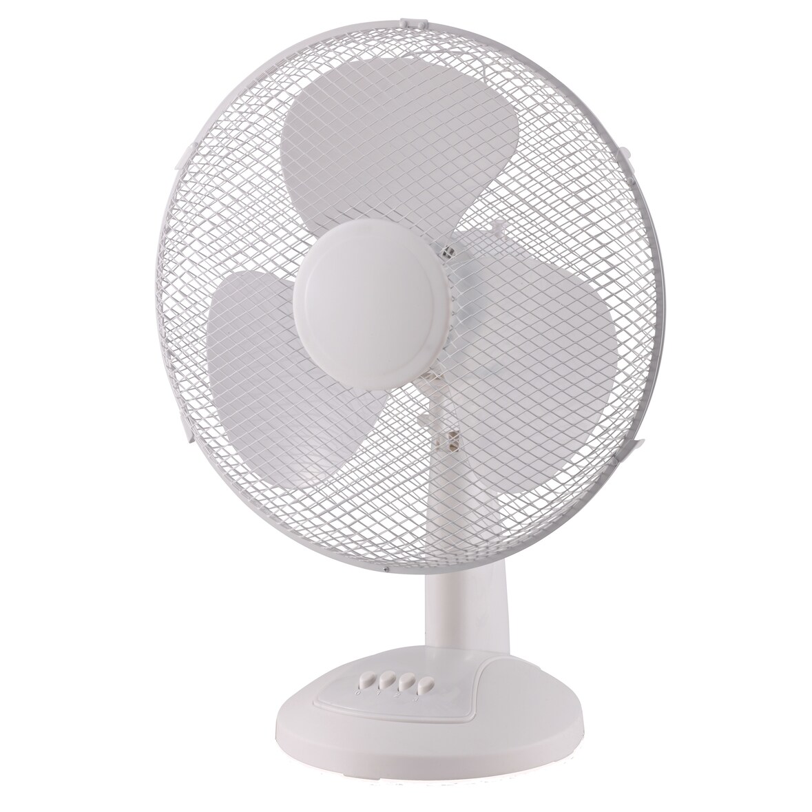 aro Ventilador de mesa DF3619, plástico / metal, 42 x 28 x 56 cm, Ø 36 cm, 50 W, blanco