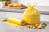 thumbnail of RyanPack Müllbeutel HDPE mit Zugband – Reißfest & Stabil – 60x65 cm – 12µ – Gelb – 50 Stück