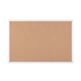 thumbnail of Tablon anuncios antibacteriano corcho marco lacado en blanco 1000X1500