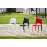 thumbnail of Sedia Paris antracite in polipropilene di altissima qualità, impilabile. Marchio Grandsoleil. 58x51x80