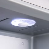 thumbnail of Happy Hour Minibar 5-15°C EEK G lautlos 23dB LED-Licht Silber