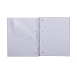 thumbnail of Caderno A4+ capa extra rígida 80H 80G C5MM microperfurado 1 faixa colorida Navigator Rosa