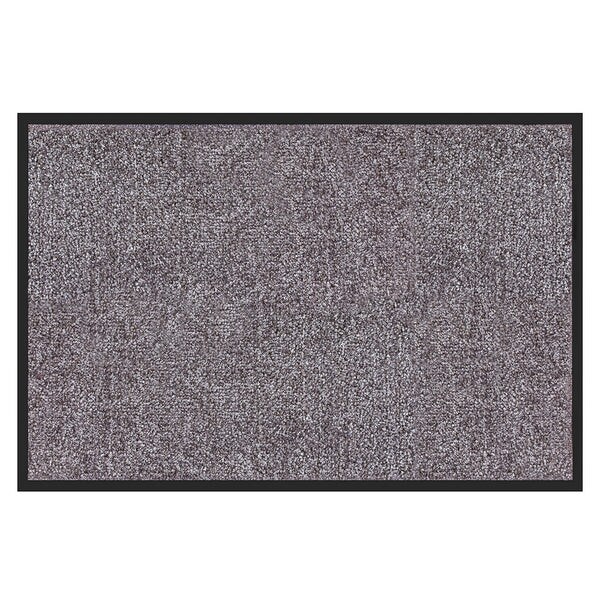 Schmutzfangmatte "Rhine" - Sauberlaufmatte Fußmatte Türvorleger / 90 x 120 cm (Beige-Grau)
