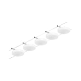 thumbnail of Paulmann CorDuo Système sur câbles LED DiscLED Kit de base  5x200lm 5x4,5W 3000K  230/12V Chrome mat#Chrome 94426