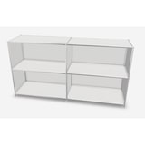 thumbnail of Viasit System4 - Regal weiß, Rahmenfarbe chrom, Material: Metall