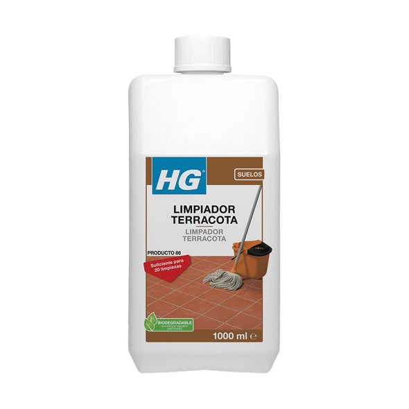 Limpiador concentrado de HG suelos de terracota 1L