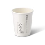 thumbnail of greenbox - Pappbecher doppelwandig Winter "Schneeflocke", 200 ml / 8 oz, Ø 80 mm, weiß, 500 St.