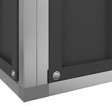 thumbnail of vidaXL Voliere Silbern 311x307x212 cm Stahl