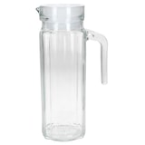 thumbnail of 2er Set LIMA Kühlschrankkrug mit Deckel weiß 0,95L Henkel Glas-Karaffe Kanne