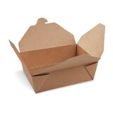 thumbnail of 300 Braune Faltboxen Asiaboxen 150x120x48 mm 1000ml Foodboxen Pommesboxen